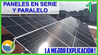 🎯 Conexión de paneles solares serie y paralelo bien explicado [upl. by Nylhsa]