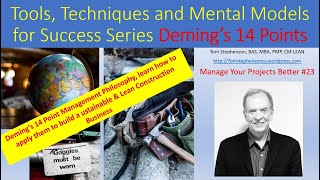 Learn better PM practice using Demings 14 point lean management philosophy on construction projects [upl. by Regdor754]