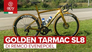 La Specialized Tarmac SL8 di Remco Evenepoel  Biciclette dei professionisti [upl. by Arik235]