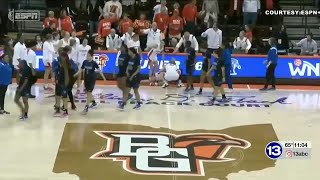 Memphis basketball player convicted of assault in BGSU handshake line punch [upl. by Gorges]