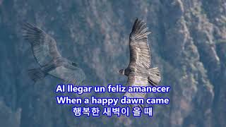 El Condor PasaThe condor is passing byPlácido Domingowith LyricsSpanishEnglish가사번역철새는 날아가고 [upl. by Atlee175]