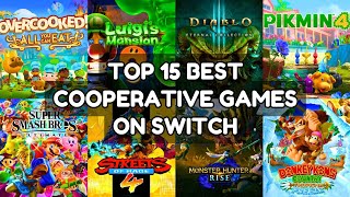 Top 15 Best CoOp Games On Nintendo Switch  2023 [upl. by Eniahpets616]