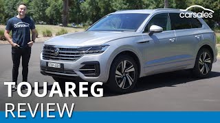 2023 VW Touareg RLine Review  Does the flagship variant of VW’s flagship SUV justify its price [upl. by Annadal112]