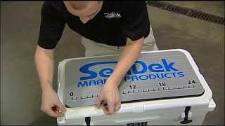 SeaDek Cooler Top Pads for Yeti Coolers and other brands [upl. by Maitilde]