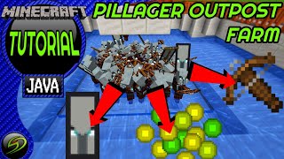 How To Build A Pillager Farm  Minecraft Java Edition [upl. by Atihana327]