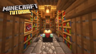 Minecraft  How to build an Enchanting Room Level 30  Tutorial [upl. by Chucho]