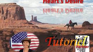 Hearts Desire  Country Line Dance Tutoriel [upl. by Seymour]