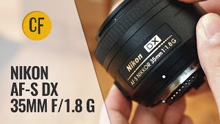 Nikon AFS DX 35mm f18 G lens review with samples [upl. by Archle210]