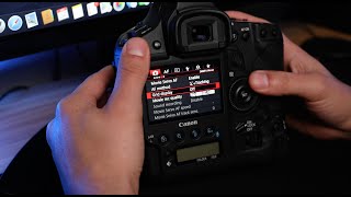 Canon 1DX mark ii Basic settings amp Guide [upl. by Alyks940]