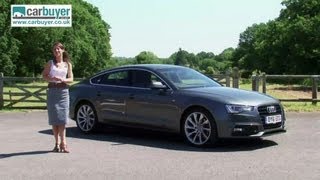 Audi A5 Sportback hatchback review  CarBuyer [upl. by Enifesoj]