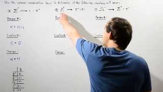 Baryon and Lepton Number Examples [upl. by Montfort]