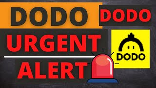 DODO Coin Price Prediction Urgent Alert [upl. by Aim]