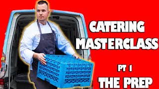 How to cater a wedding  Catering Masterclass PT 1  The Prep [upl. by Caputto]