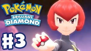 Galactic Commander Mars  Pokemon Brilliant Diamond and Shining Pearl  Gameplay Walkthrough Part 3 [upl. by Erialcyram822]