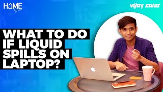 How To Repair A Laptop After Liquid Spill  Laptop Water Damage Repair  Home Guru  Vijay Sales [upl. by Aihsoj673]