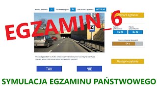 ✅❌Egzamin na prawo jazdy✅❌ katB cały 32 pytania6 [upl. by Marder]