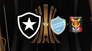 BOTAFOGO X BRAGANTINO NA 3ª FASE  AURORA OU MELGAR NA 2ª FASE  SORTEIO PRÉLIBERTADORES [upl. by Ymmik]