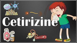 Cetirizine Zyrtec Reactine Prevalin  Uses Mechanism Of Action Adverse Effects Pharmacology [upl. by Miran]