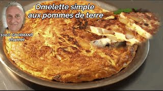 Comment faire une omelette aux pommes de terre [upl. by Lleihsad642]