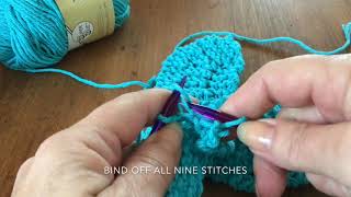 How To Knit Round Scrubby For Beginners [upl. by Harts]