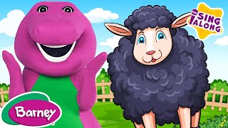 Baa Baa Black Sheep  Barney Nursery Rhymes and Kids Songs [upl. by Kerianne]