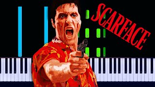 Scarface Soundtrack  Ginas and Elviras Theme  Giorgio Moroder [upl. by Lipinski923]