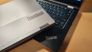 Lenovo Thinkbook 14s Yoga vs Thinkpad L13 Yoga Gen2 [upl. by Jourdain]