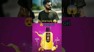 Top 10 Favourite oil 🛢️ Of Indian Cricketers shortsfeed cricket cricket [upl. by Cerveny721]