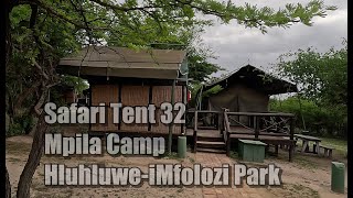 Safari Tent 32  Mpila Camp [upl. by Jeane]