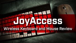 Joyaccess Wireless Keyboard and Mouse Unboxing and Review [upl. by Salokin]