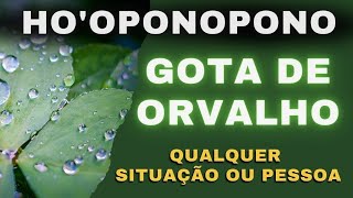 🔴LIMPEZA PROFUNDA DE QUALQUER SITUAÇÃO NEGATIVA  GOTA DE ORVALHO  HOOPONOPONO [upl. by Eitsirc727]