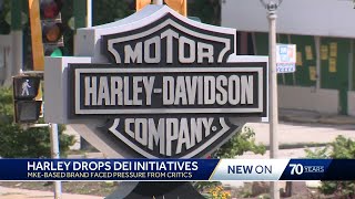 People share reaction about HarleyDavidson dropping DEI initiatives [upl. by Ainelec]