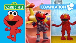 Elmo Slide and More Dance Videos For Kids  Sesame Street Compilation [upl. by Agnese300]