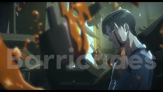 Attack on Titan  Barricades AMV [upl. by Ilegna]