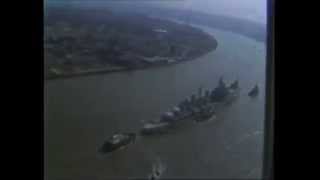 Normandy Landings Warship  HMS Belfast  Thames News [upl. by Sandeep]