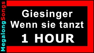 Max Giesinger  Wenn sie tanzt 🔴 1 Stunde 🔴 1 HOUR ✔️ [upl. by Estevan]