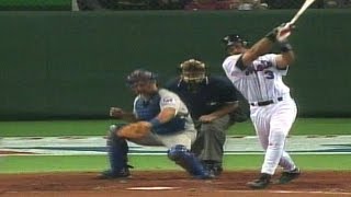 Piazza crushes a tworun homer in Tokyo [upl. by Notlimah539]