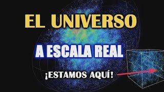 ¿Qué tan grande es el Universo Mapa y Tamaño del Universo [upl. by Llehcal]