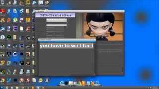 Convert Normal Subtitle to 3D Subtitle [upl. by Winola534]