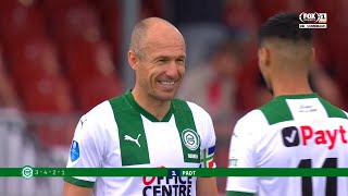 Arjen Robben´s Debut for Groningen vs Almere City HD 1080i 22082020 [upl. by Ednihek]