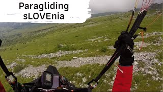 Paragliding Slovenia KobalaTolmin cross country flying [upl. by Phelgon38]