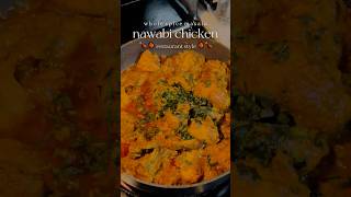 Nawabi Chicken Khorma  Restaurant Style 🥘🍗 recipe cooking chicken spicy explore shorts [upl. by Gomar229]