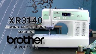 Brother XR3140R Sewing amp Quilting Machine Overview [upl. by Llebana]