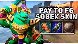 NEW SOBEK SKIN MAKES ENEMY SURRENDER [upl. by Kenn965]