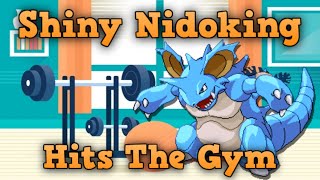 Training My Shiny Nidoking In PokeMMO [upl. by Alicirp]