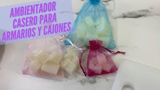 AMBIENTADOR CASERO PARA ARMARIOS ZAPATEROS Y CAJONES CON SOLO 2 INGREDIENTES AROMATIZADOR [upl. by Lamori675]