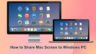 How to Share Mac Screen to Windows PC  2020 [upl. by Idner]