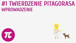 Twierdzenie Pitagorasa  wprowadzenie 1  Twierdzenie Pitagorasa [upl. by Antonietta]