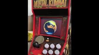 Real Mortal Kombat 2 in a Mini Arcade Longer and louder [upl. by Norah]