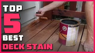 Best Deck Stain in 2024  Top 5 Deck Stains and Sealer Review [upl. by Uzzia]